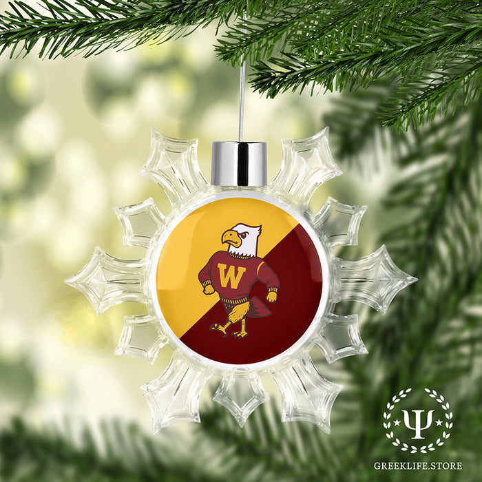 Winthrop University Christmas Ornament - Snowflake