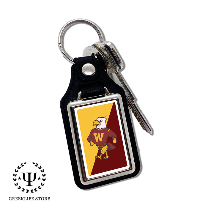 Winthrop University Keychain Rectangular