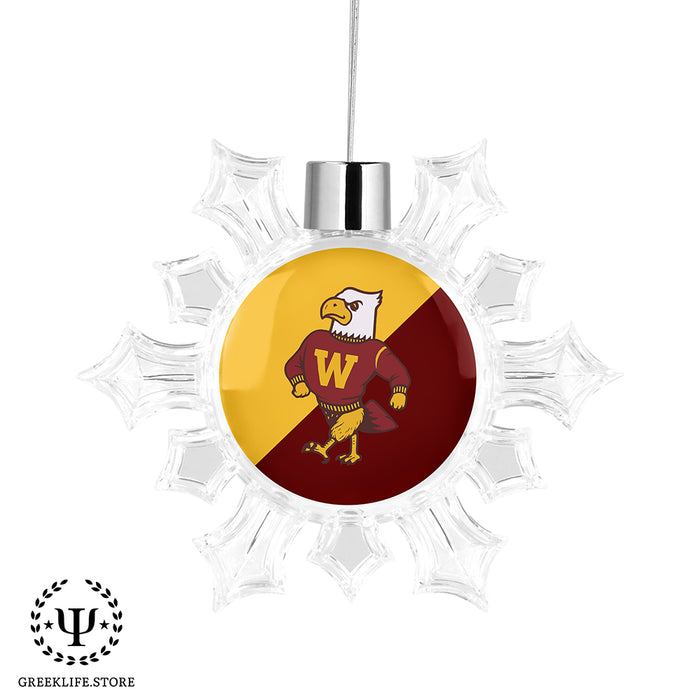 Winthrop University Christmas Ornament - Snowflake