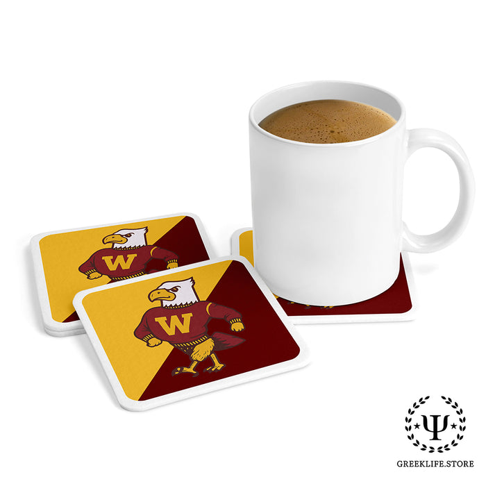Winthrop University Beverage Coasters Square (Set of 4)