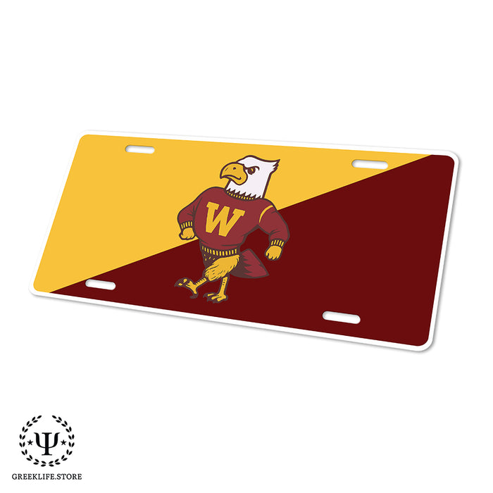 Winthrop University Decorative License Plate