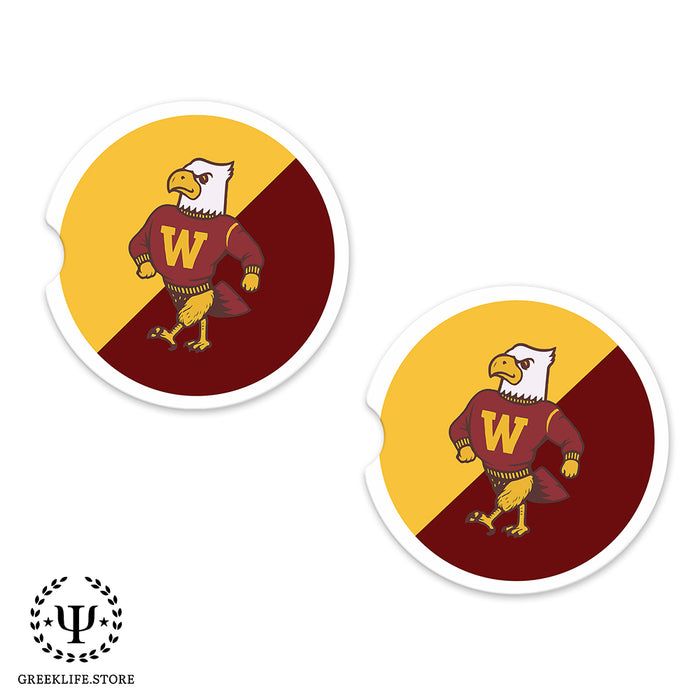 Winthrop University Car Coasters (Set of 2)