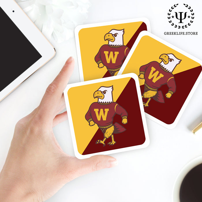 Winthrop University Beverage Coasters Square (Set of 4)