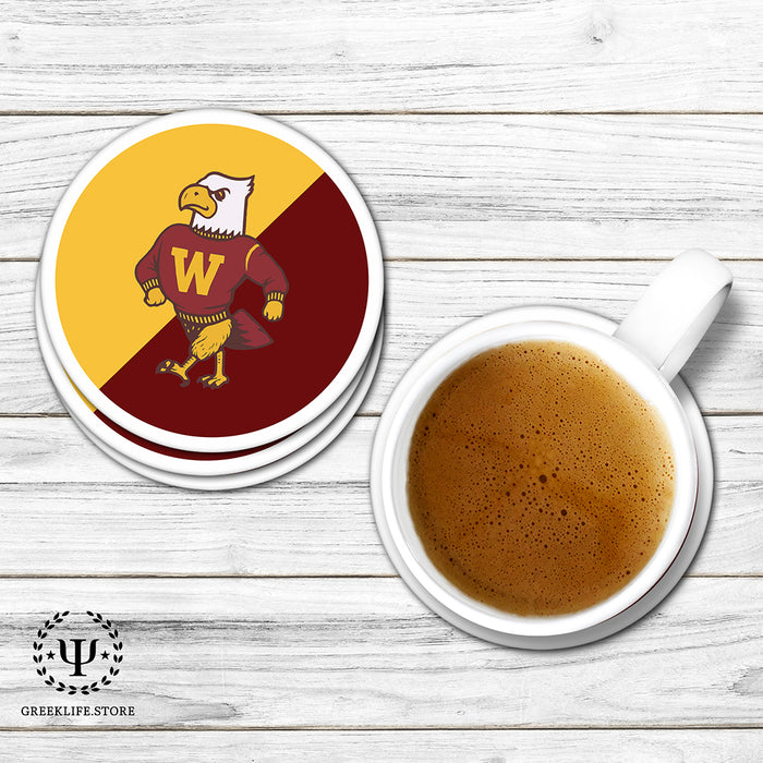 Winthrop University Beverage Coasters Round (Set of 4)