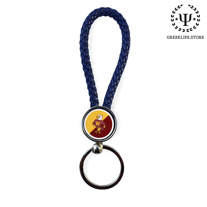 Winthrop University Keychain Round