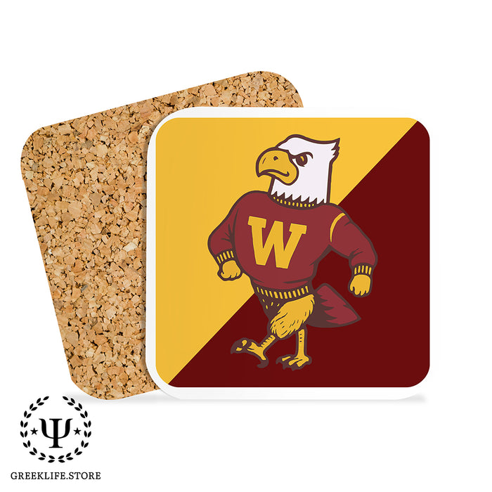 Winthrop University Beverage Coasters Square (Set of 4)
