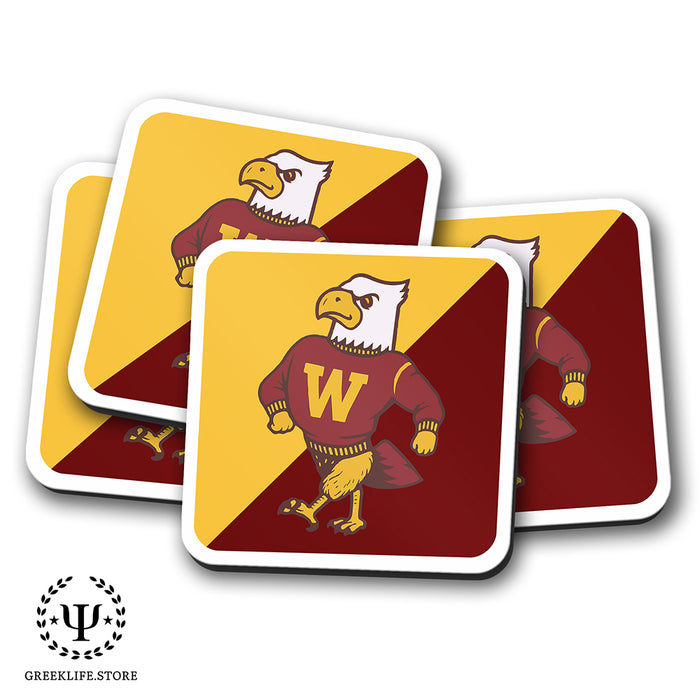Winthrop University Beverage Coasters Square (Set of 4)