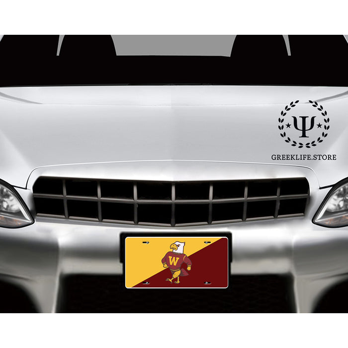 Winthrop University Decorative License Plate