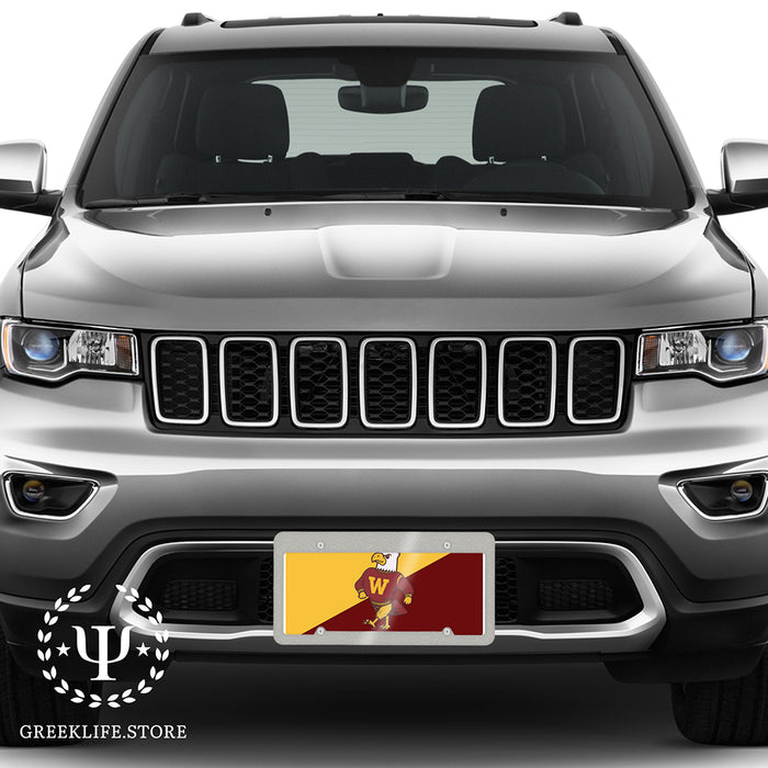 Winthrop University Decorative License Plate