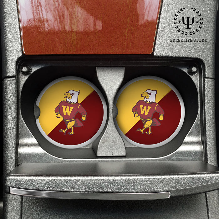 Winthrop University Car Coasters (Set of 2)