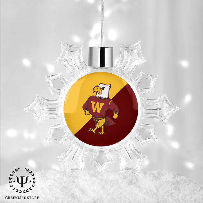 Winthrop University Christmas Ornament - Snowflake