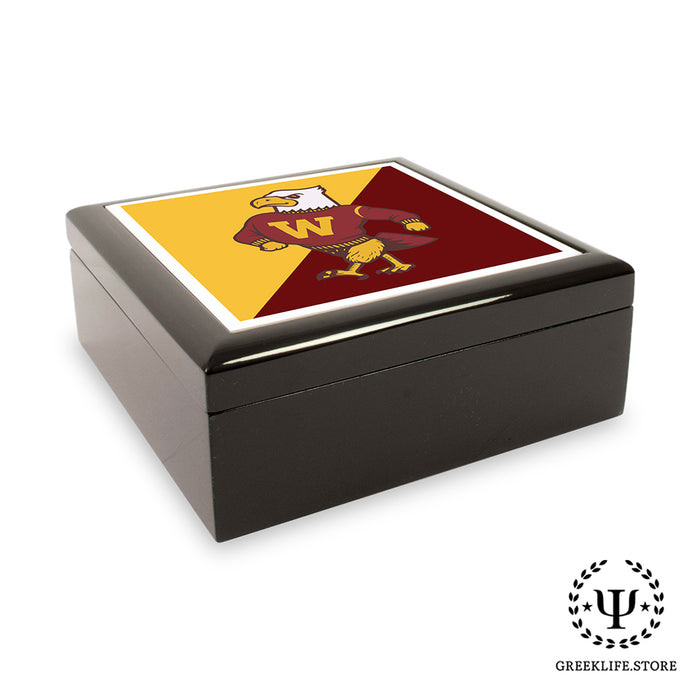 Winthrop University Keepsake Box Wooden