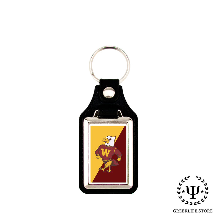 Winthrop University Keychain Rectangular