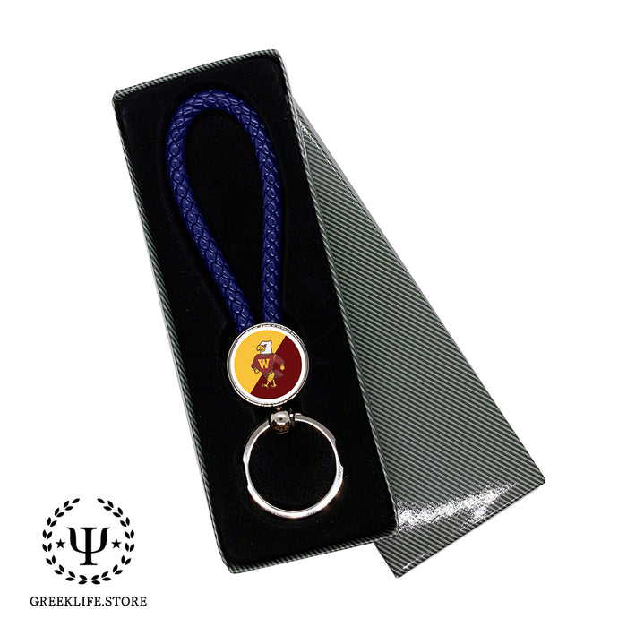 Winthrop University Keychain Round