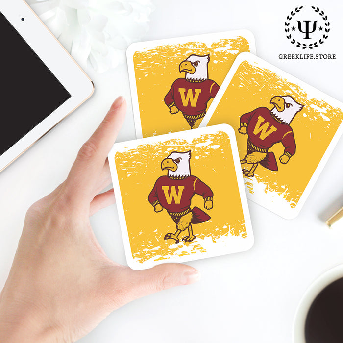 Winthrop University Beverage Coasters Square (Set of 4)