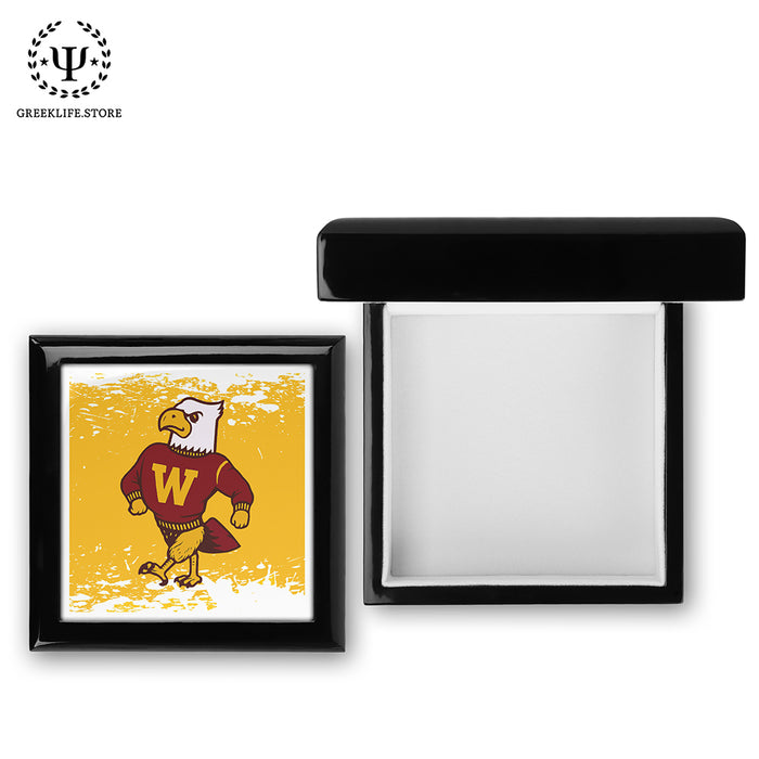 Winthrop University Keepsake Box Wooden