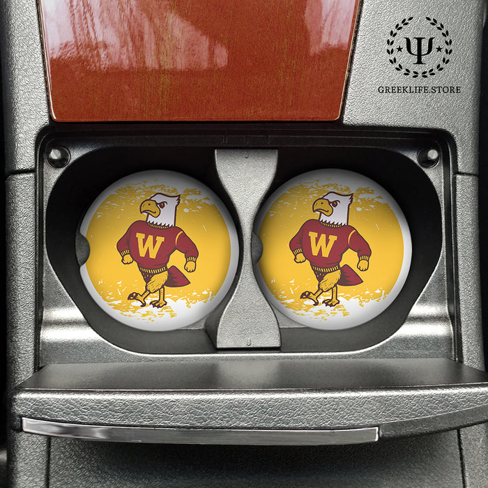 Winthrop University Car Coasters (Set of 2)