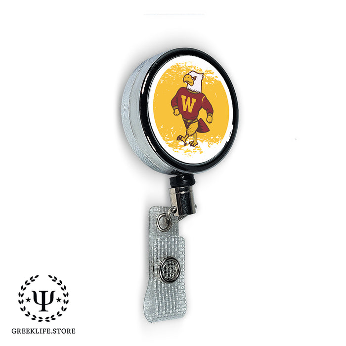 Winthrop University Badge Reel Holder
