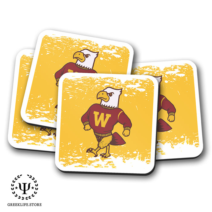 Winthrop University Beverage Coasters Square (Set of 4)