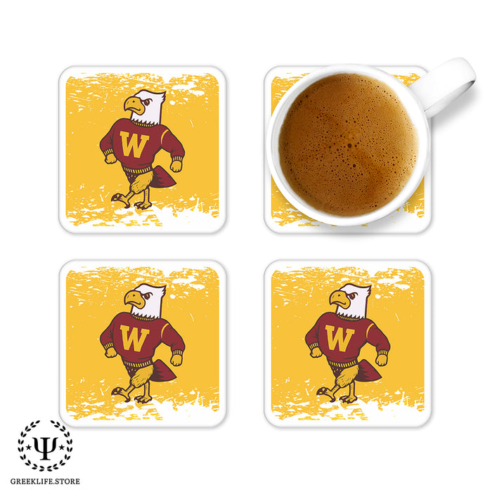 Winthrop University Beverage Coasters Square (Set of 4)