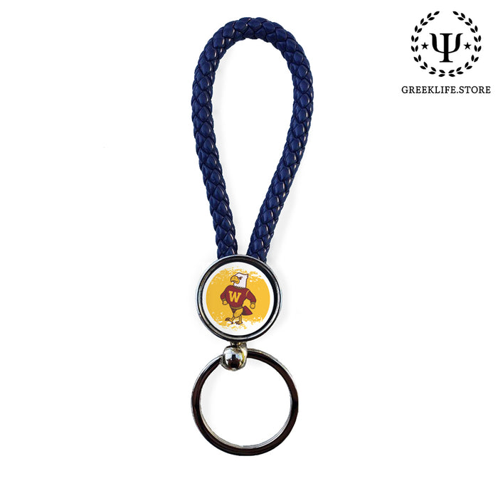 Winthrop University Keychain Round