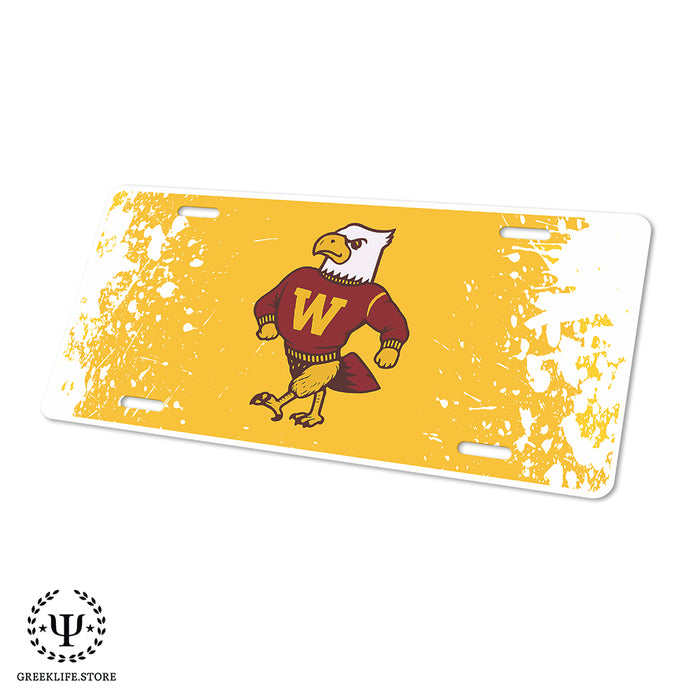Winthrop University Decorative License Plate