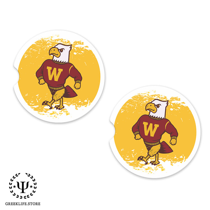 Winthrop University Car Coasters (Set of 2)