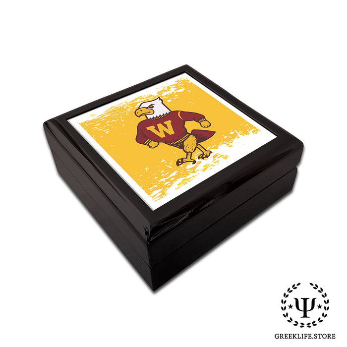 Winthrop University Keepsake Box Wooden