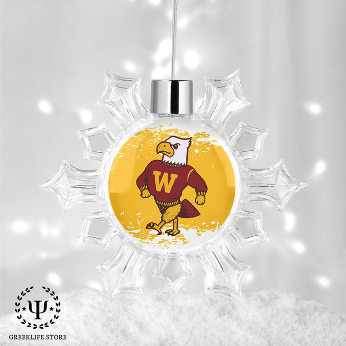 Winthrop University Christmas Ornament - Snowflake