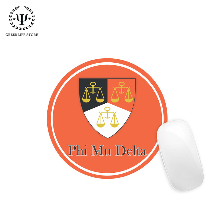 Phi Mu Delta Mouse Pad Round