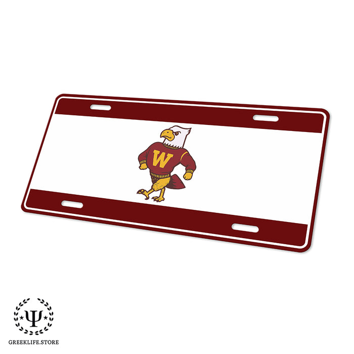 Winthrop University Decorative License Plate