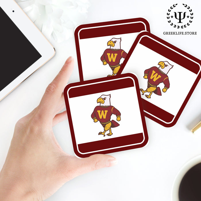 Winthrop University Beverage Coasters Square (Set of 4)