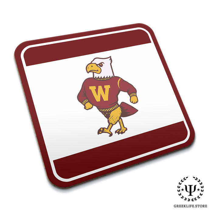 Winthrop University Beverage Coasters Square (Set of 4)