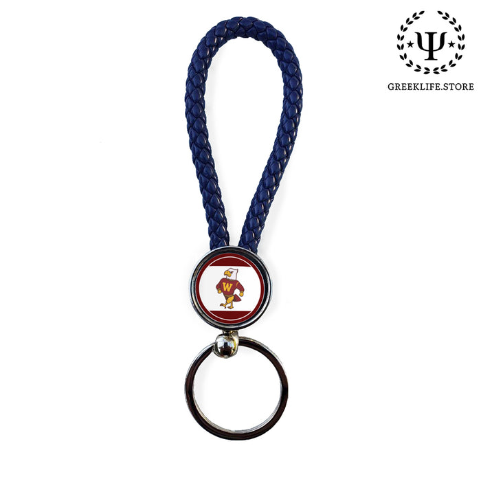 Winthrop University Keychain Round