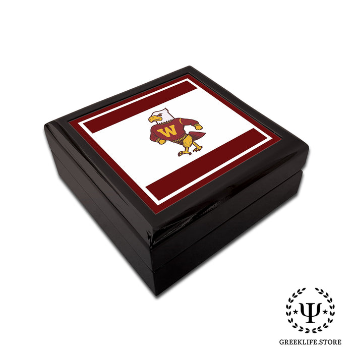 Winthrop University Keepsake Box Wooden
