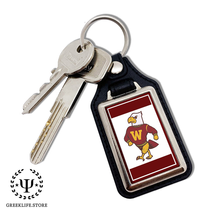 Winthrop University Keychain Rectangular
