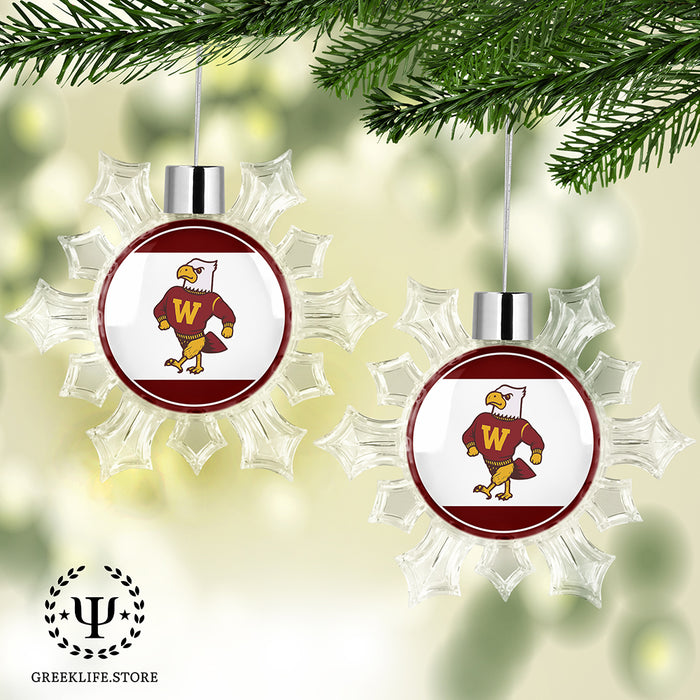 Winthrop University Christmas Ornament - Snowflake