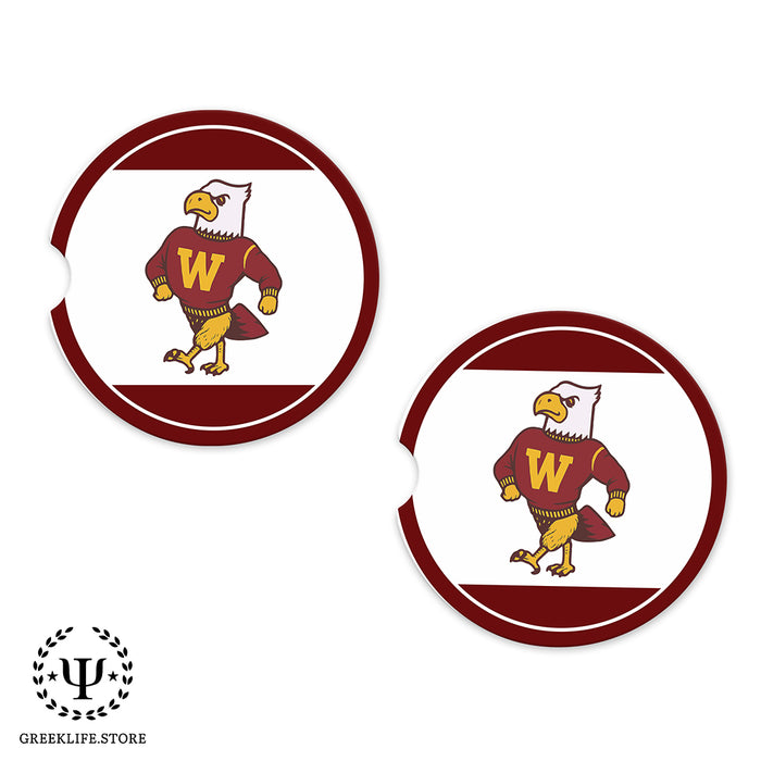 Winthrop University Car Coasters (Set of 2)