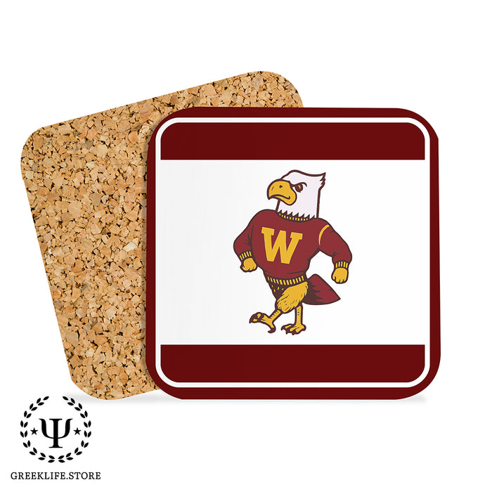 Winthrop University Beverage Coasters Square (Set of 4)