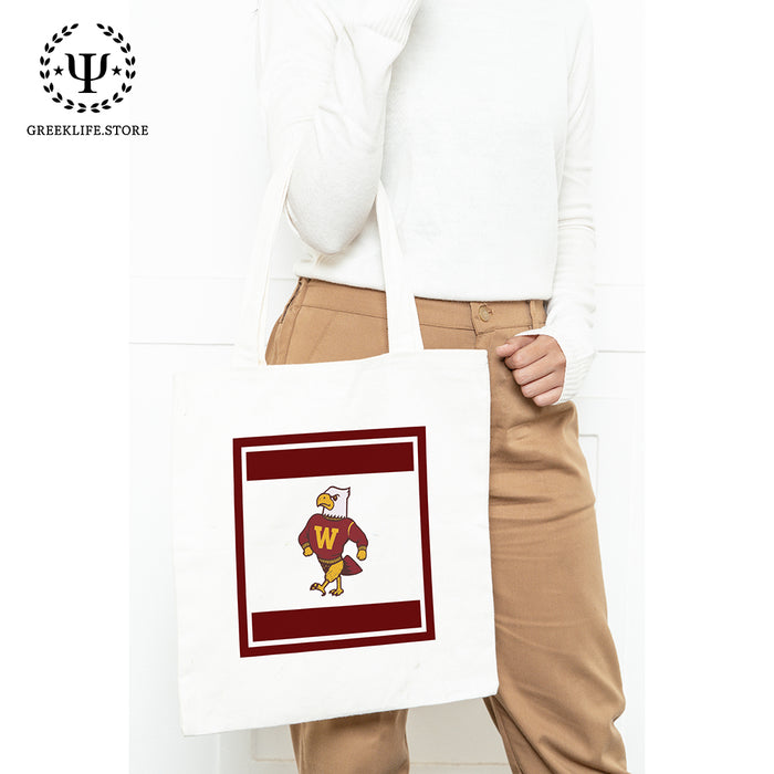 Winthrop University Canvas Tote Bag