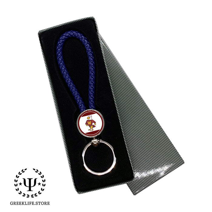 Winthrop University Keychain Round