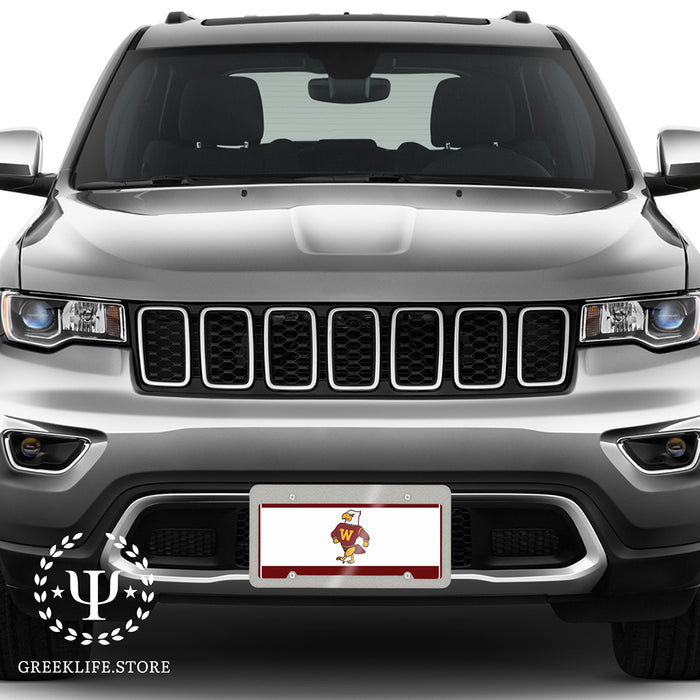 Winthrop University Decorative License Plate