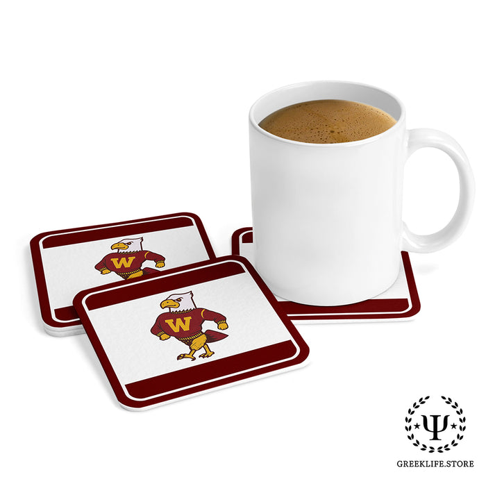 Winthrop University Beverage Coasters Square (Set of 4)