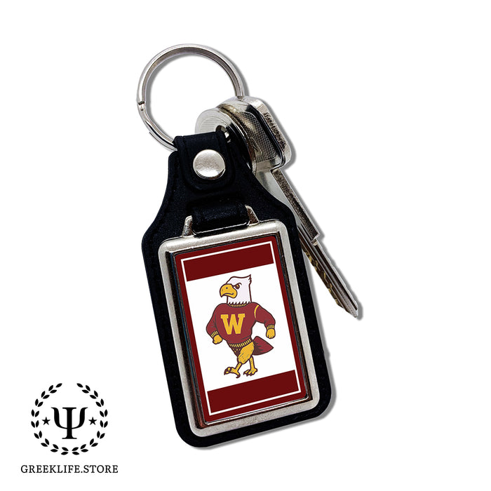 Winthrop University Keychain Rectangular