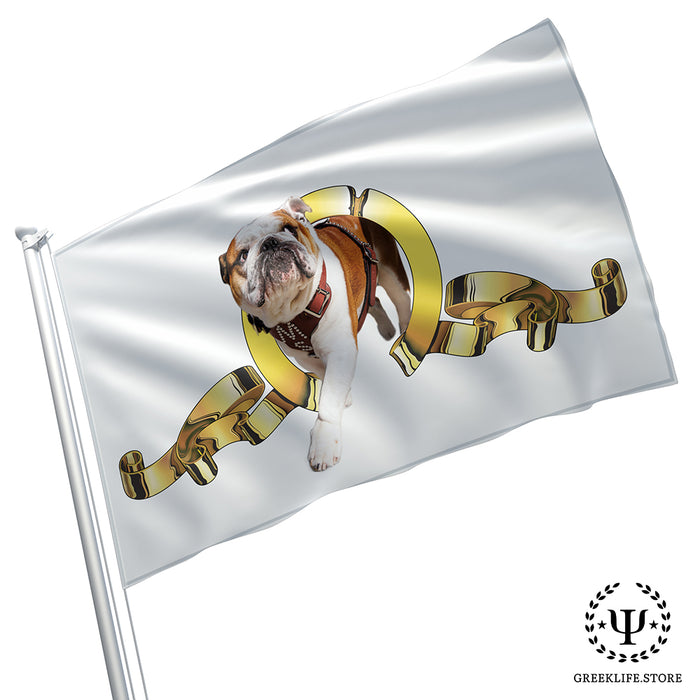 Live Mascot - Dak - Bully XXII - Bulldog - Mississippi State University Flags and Banners
