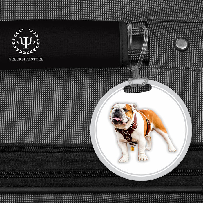 Mississippi State University Luggage Bag Tag (round)