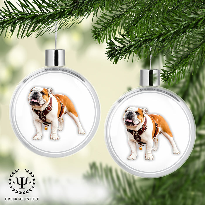 Mississippi State University Christmas Ornament Flat Round