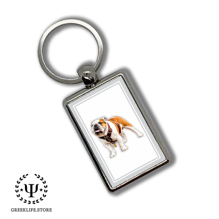 Mississippi State University Keychain Rectangular