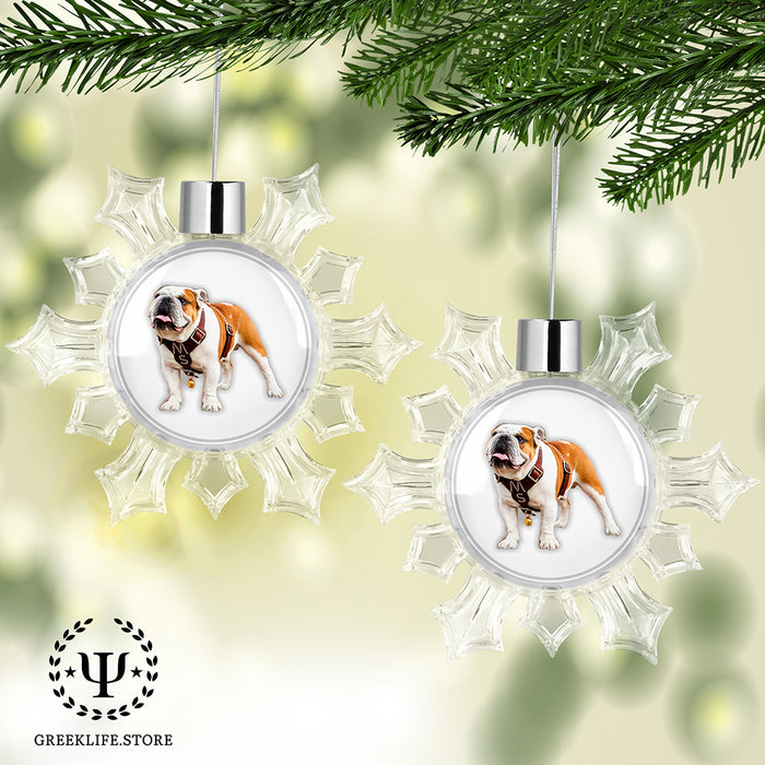 Mississippi State University Christmas Ornament - Snowflake