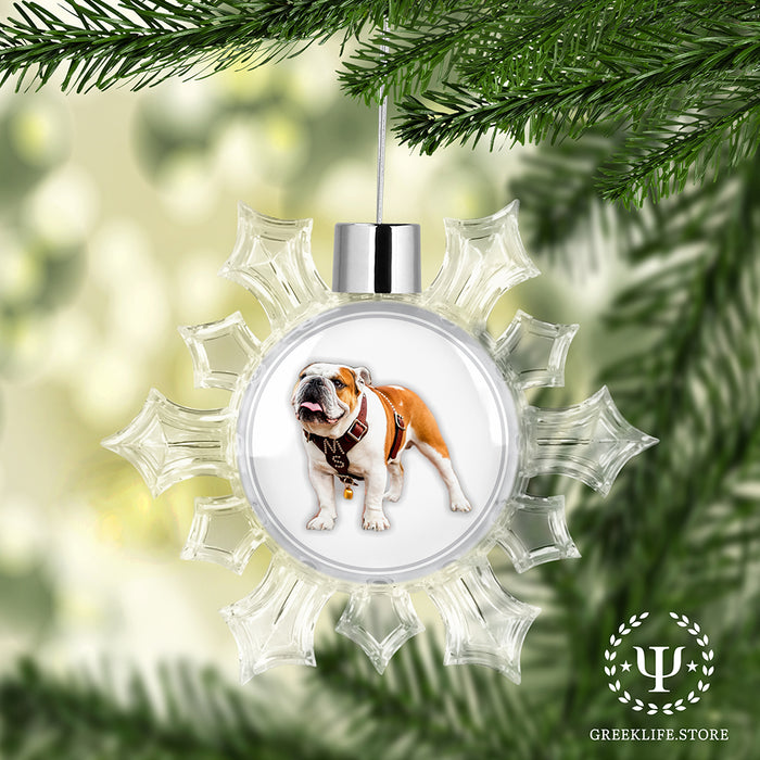 Mississippi State University Christmas Ornament - Snowflake